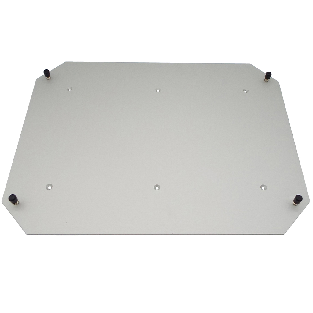 Mounting plate Alu anodized